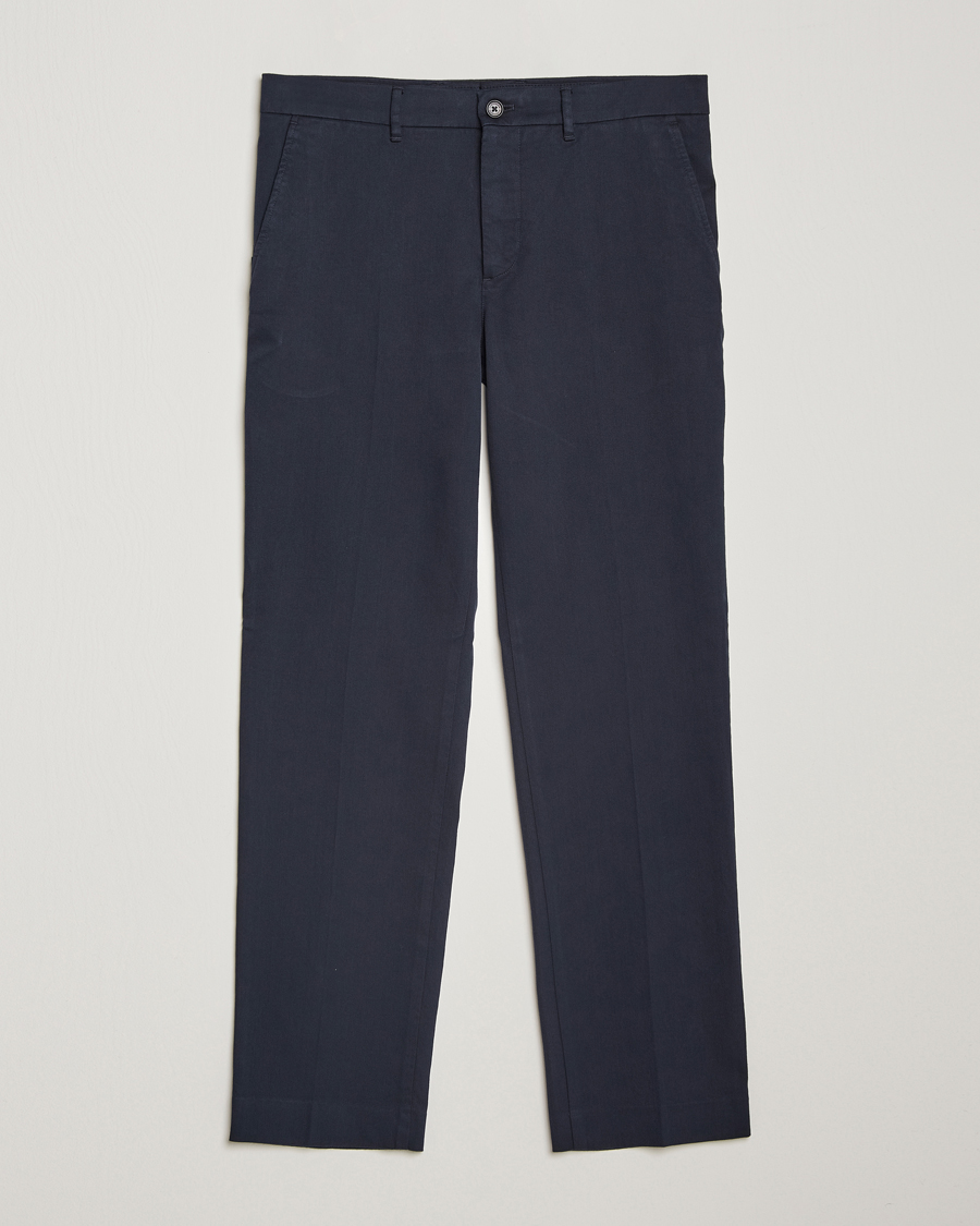 Mies | Housut | J.Lindeberg | Lois Flannel Twill Pants Navy