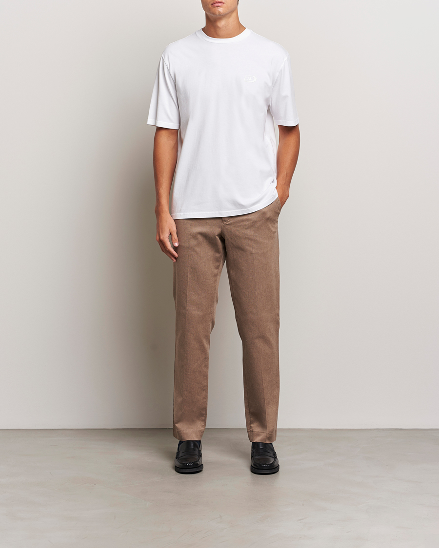 Mies | Housut | J.Lindeberg | Lois Flannel Twill Pants Tiger Brown