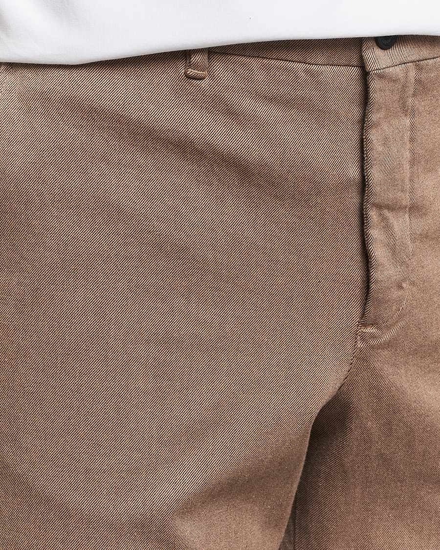 Mies | Housut | J.Lindeberg | Lois Flannel Twill Pants Tiger Brown