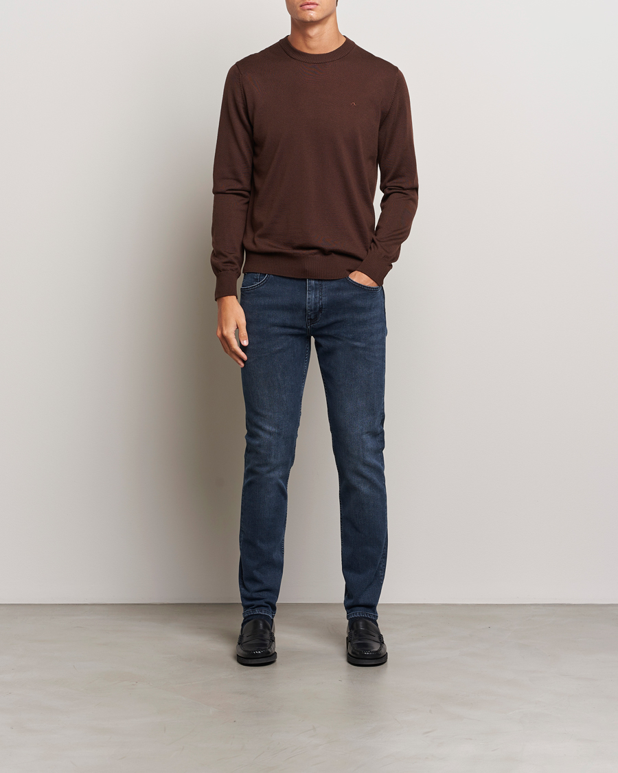 Mies | Farkut | J.Lindeberg | Jay Active Jeans Dark Blue