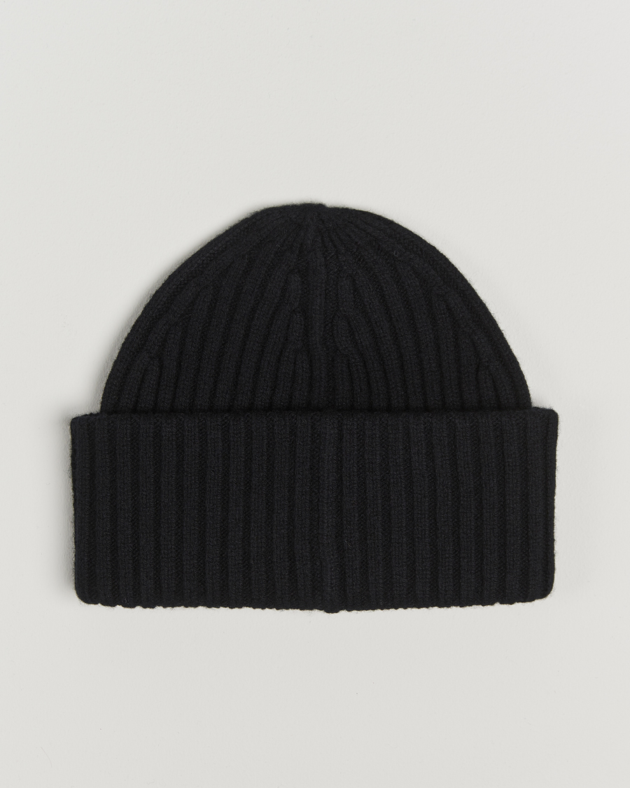 Mies | J.Lindeberg Jive Wool Beanie Black | J.Lindeberg | Jive Wool Beanie Black
