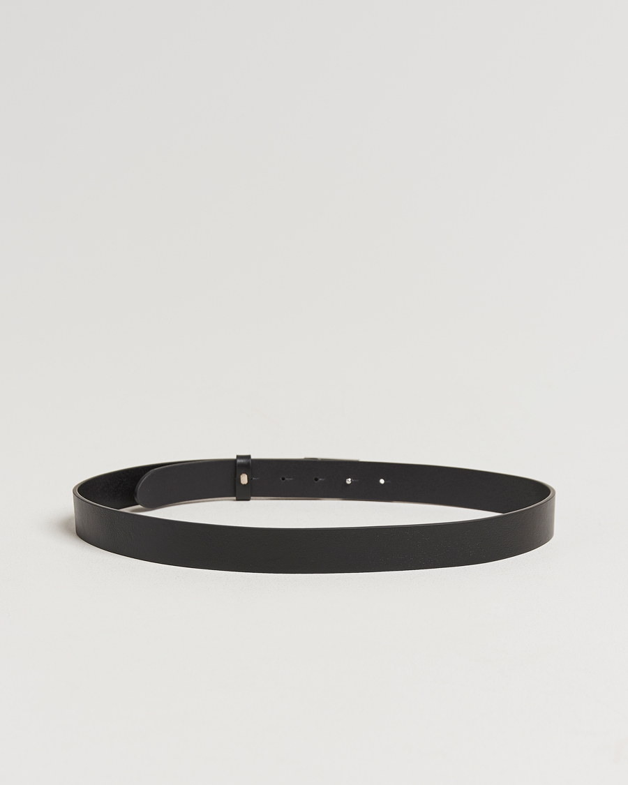 Mies | J.Lindeberg Bridge Logo Belt Black | J.Lindeberg | Bridge Logo Belt Black