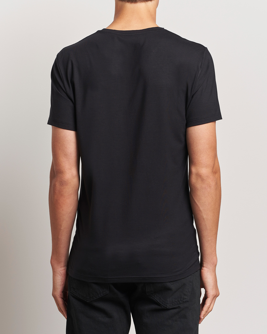 Mies | T-paidat | Bread & Boxers | Tencel Crew Neck T-Shirt Black