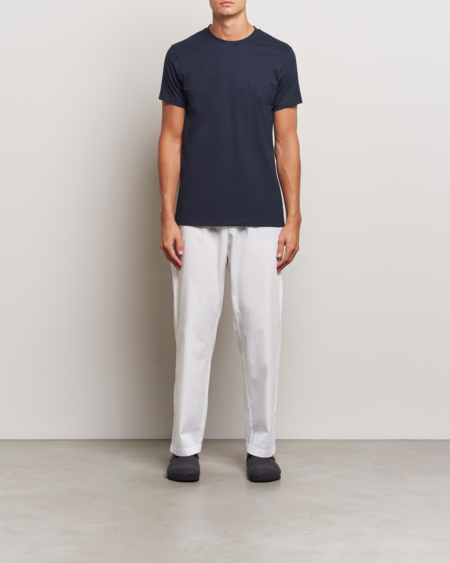 Mies | T-paidat | Bread & Boxers | Crew Neck Regular T-Shirt Dark Navy