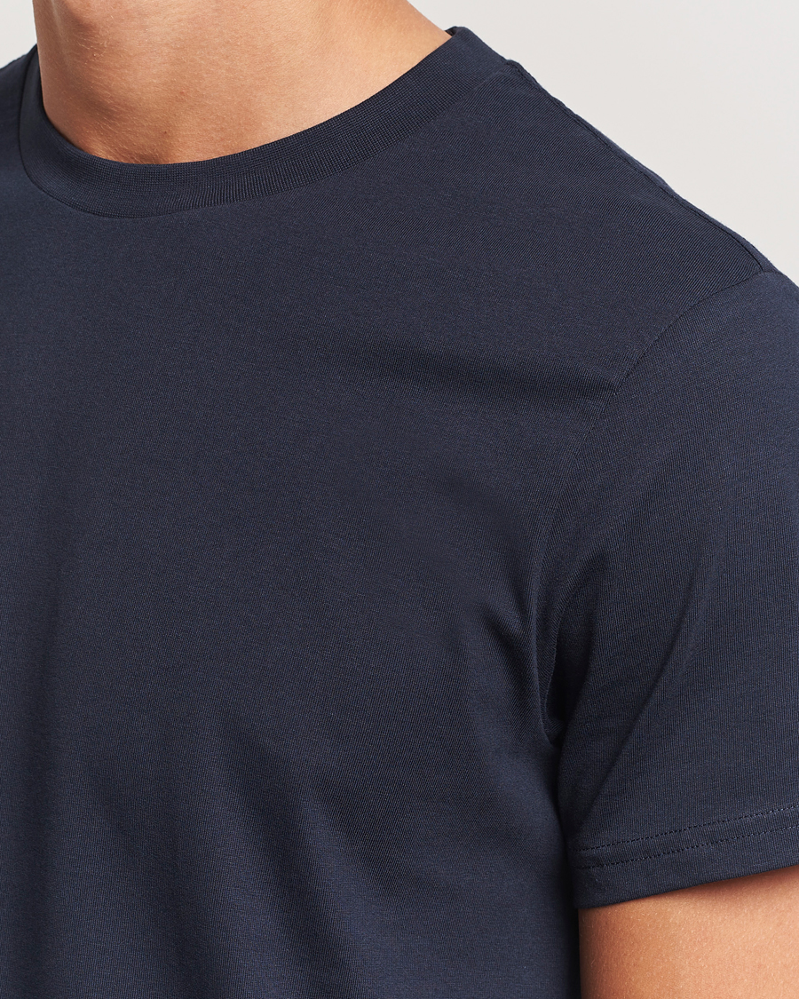 Mies | T-paidat | Bread & Boxers | Crew Neck Regular T-Shirt Dark Navy