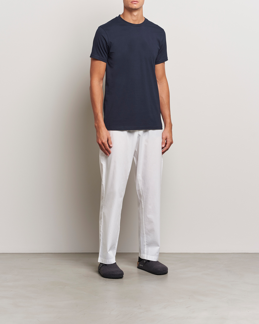 Mies | Yöpuvut ja kylpytakit | Bread & Boxers | Woven Pyjama Pant White