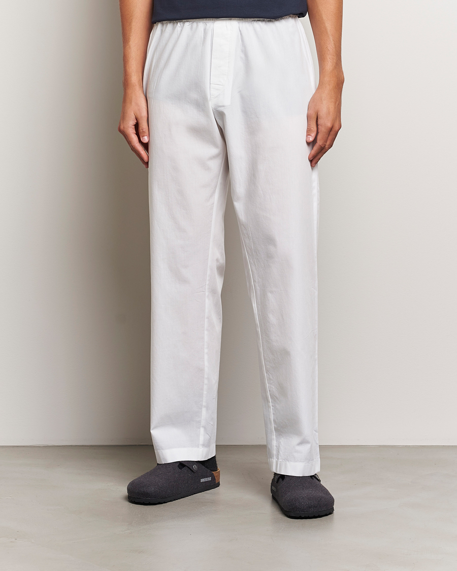 Mies | Yöpuvut ja kylpytakit | Bread & Boxers | Woven Pyjama Pant White
