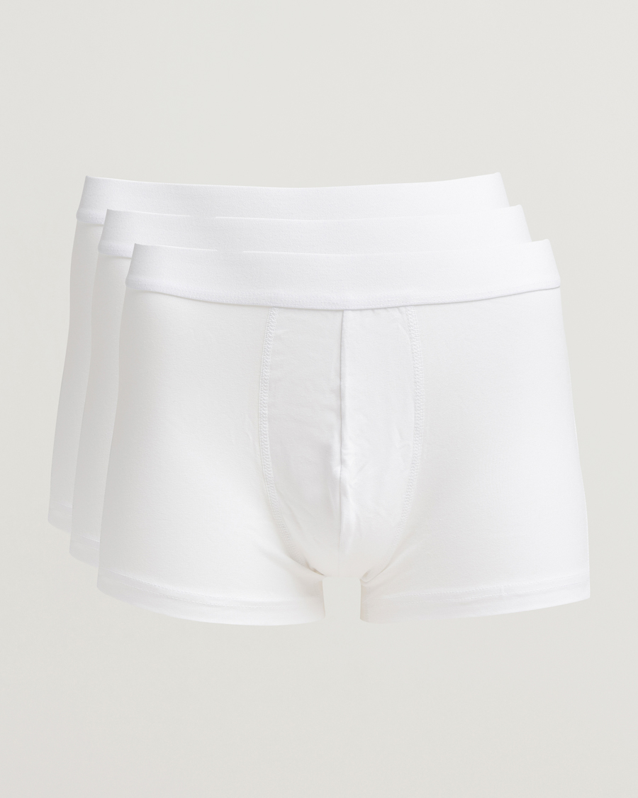 Mies | Alusvaatteet | Bread & Boxers | 3-Pack Trunk White
