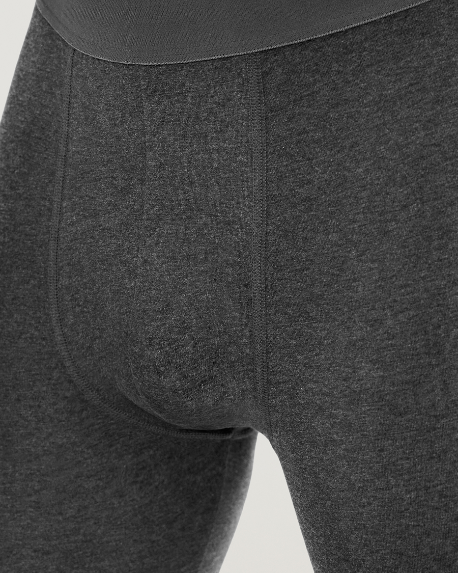 Mies | Alusvaatteet | Bread & Boxers | Long Johns Dark Grey Melange
