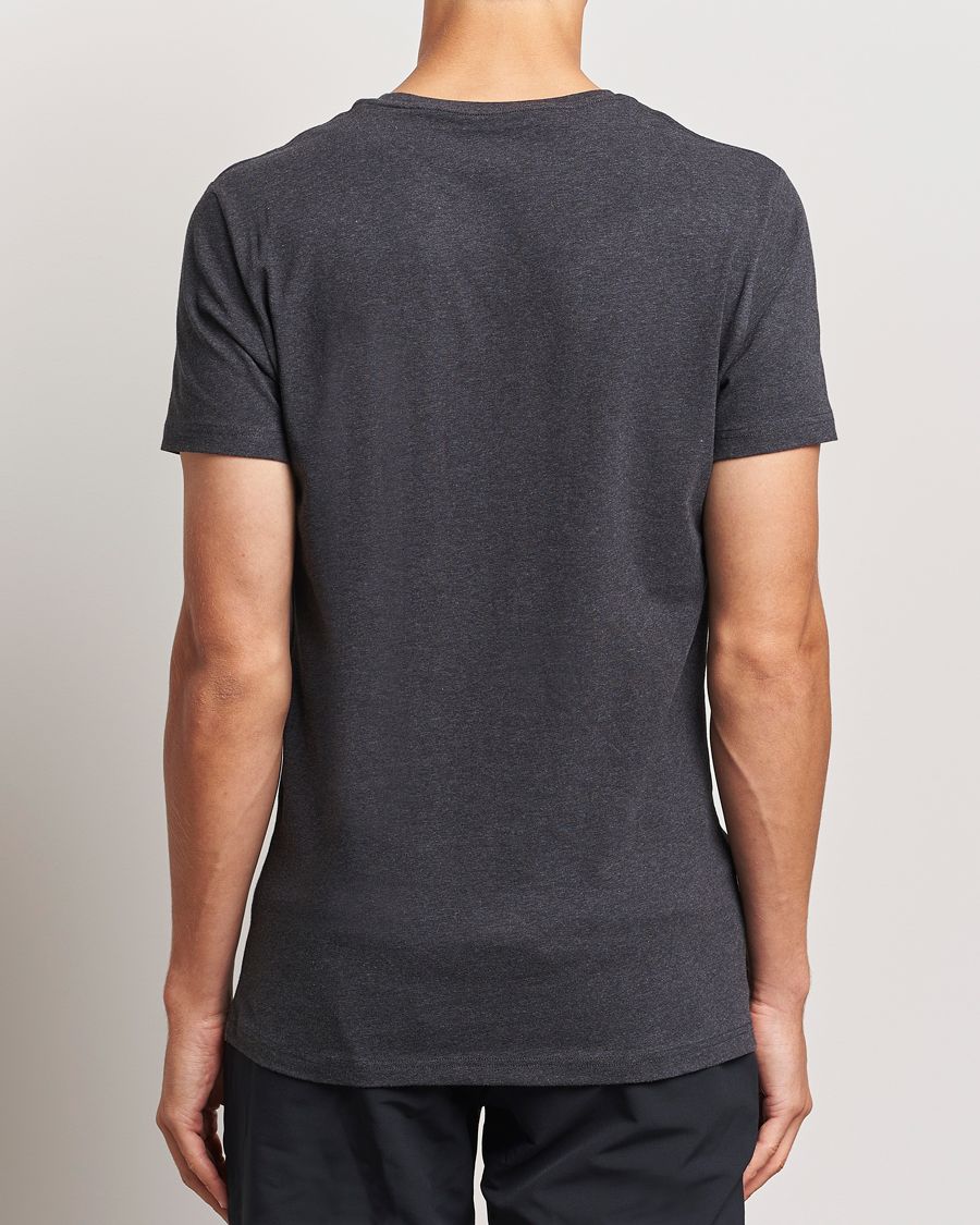 Mies | T-paidat | Bread & Boxers | 2-Pack Crew Neck T-Shirt Dark Grey Melange