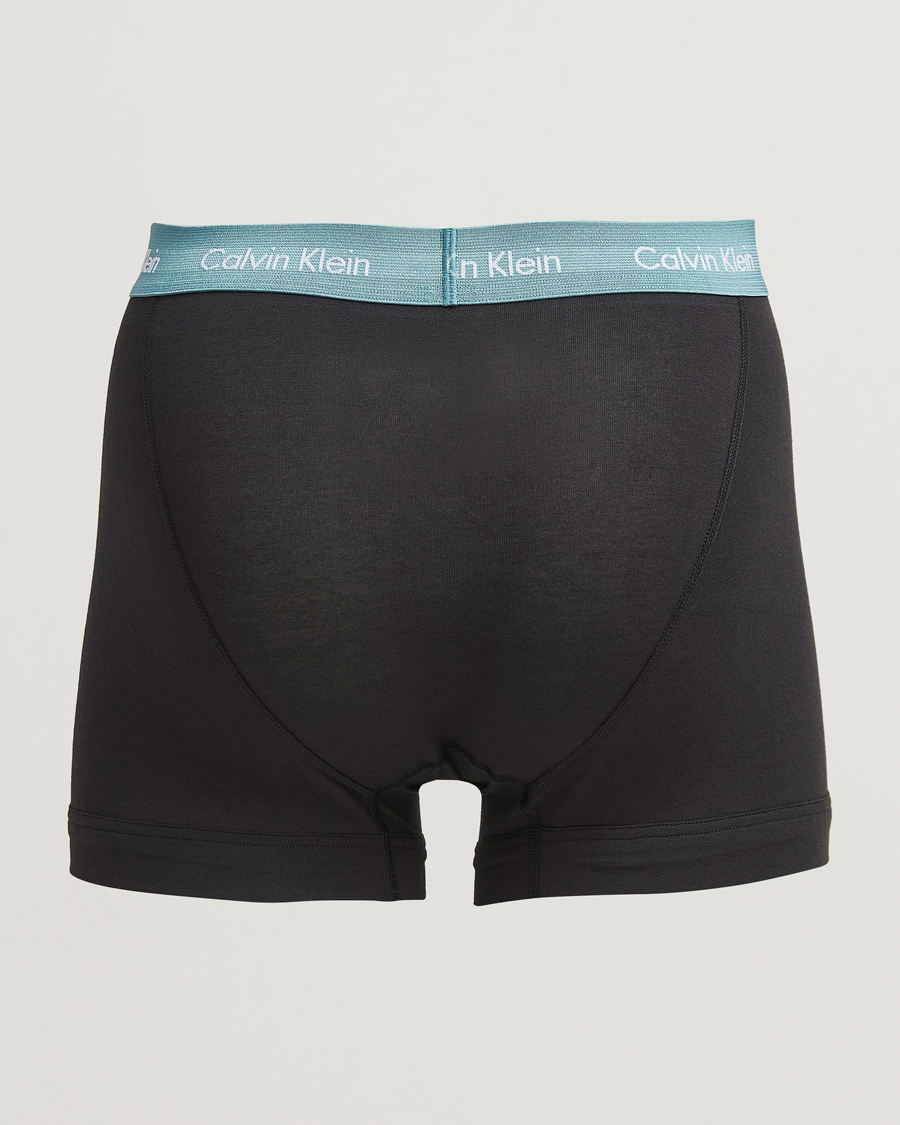 Mies | Alusvaatteet | Calvin Klein | Cotton Stretch 3-Pack Trunk Black