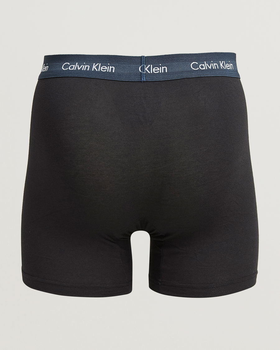 Mies | Alusvaatteet | Calvin Klein | Cotton Stretch 5-Pack Boxer Brief Black