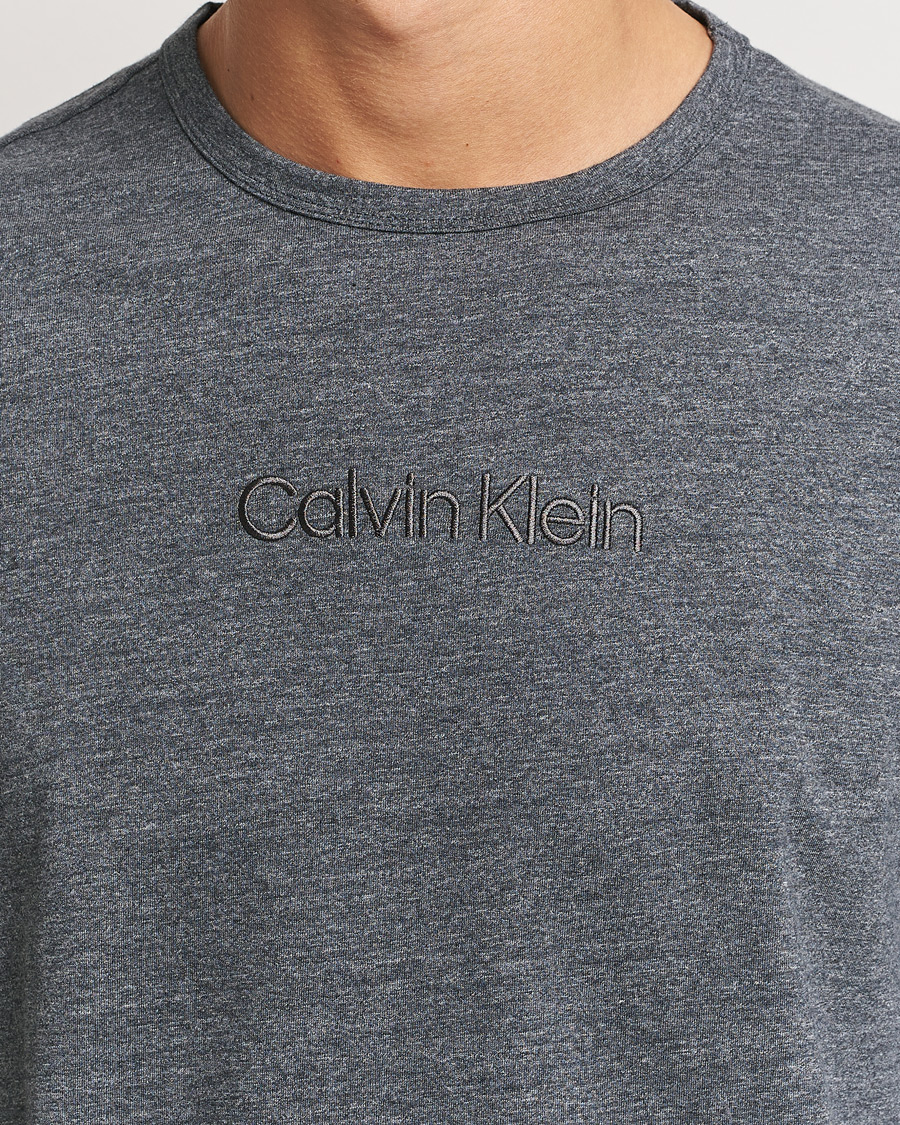 Mies | Yöpuvut ja kylpytakit | Calvin Klein | Cotton Pyjama Set Charcoal/Black