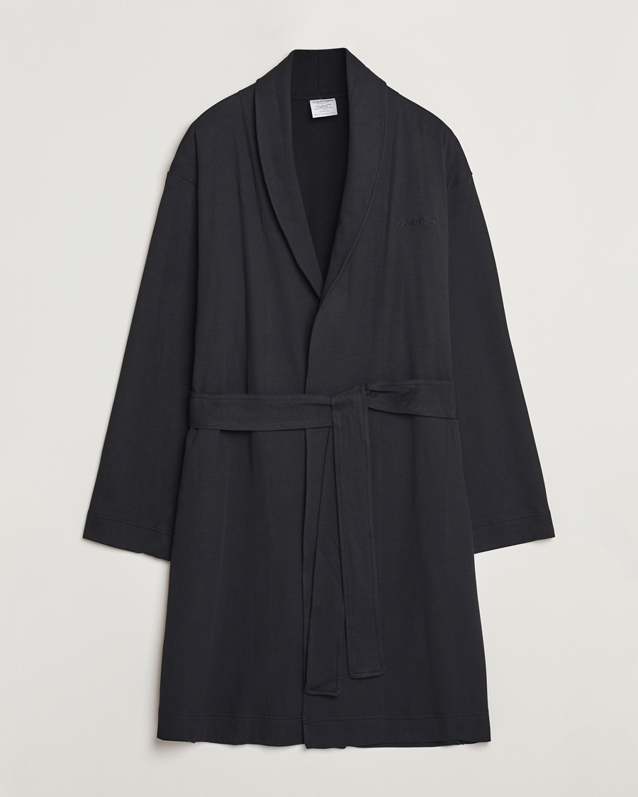 Mies | Yöpuvut ja kylpytakit | Calvin Klein | Cotton Robe Black