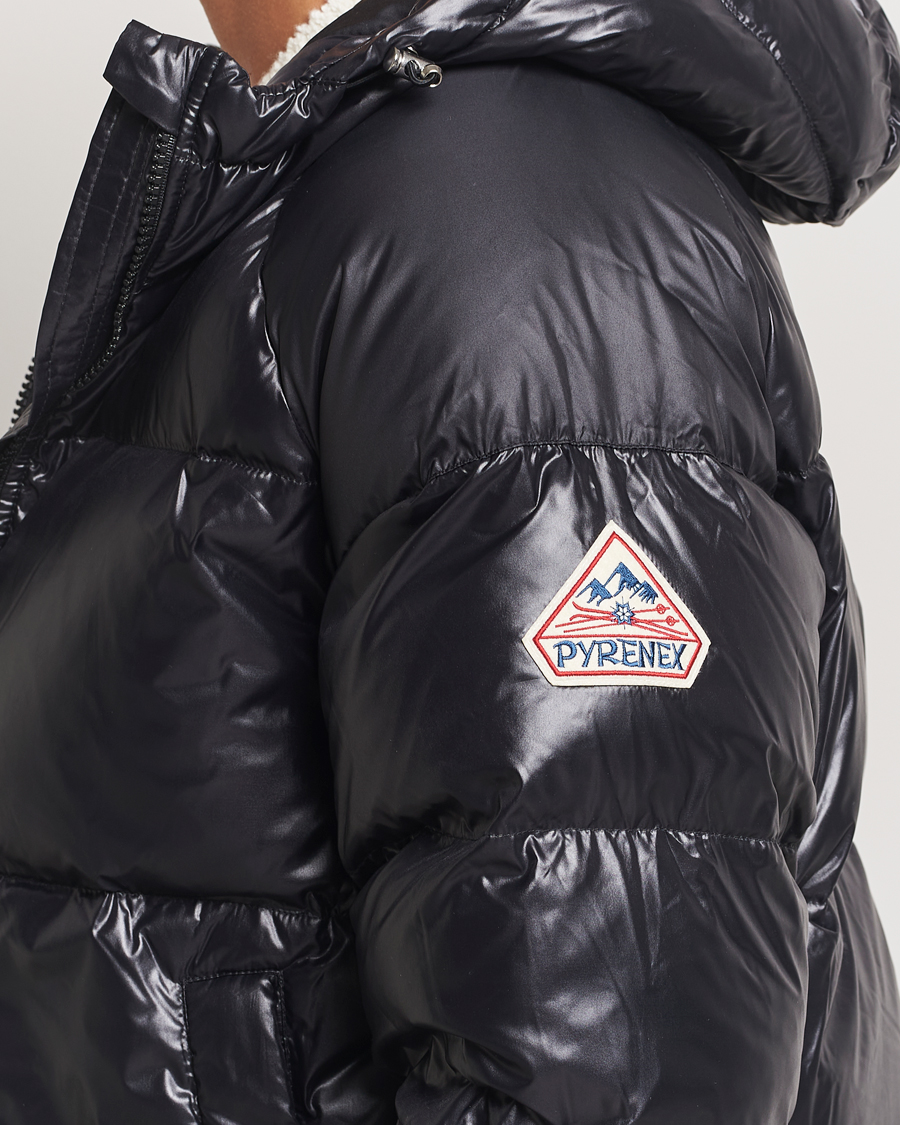 Mies | Takit | Pyrenex | Sten Hooded Puffer Jacket Black