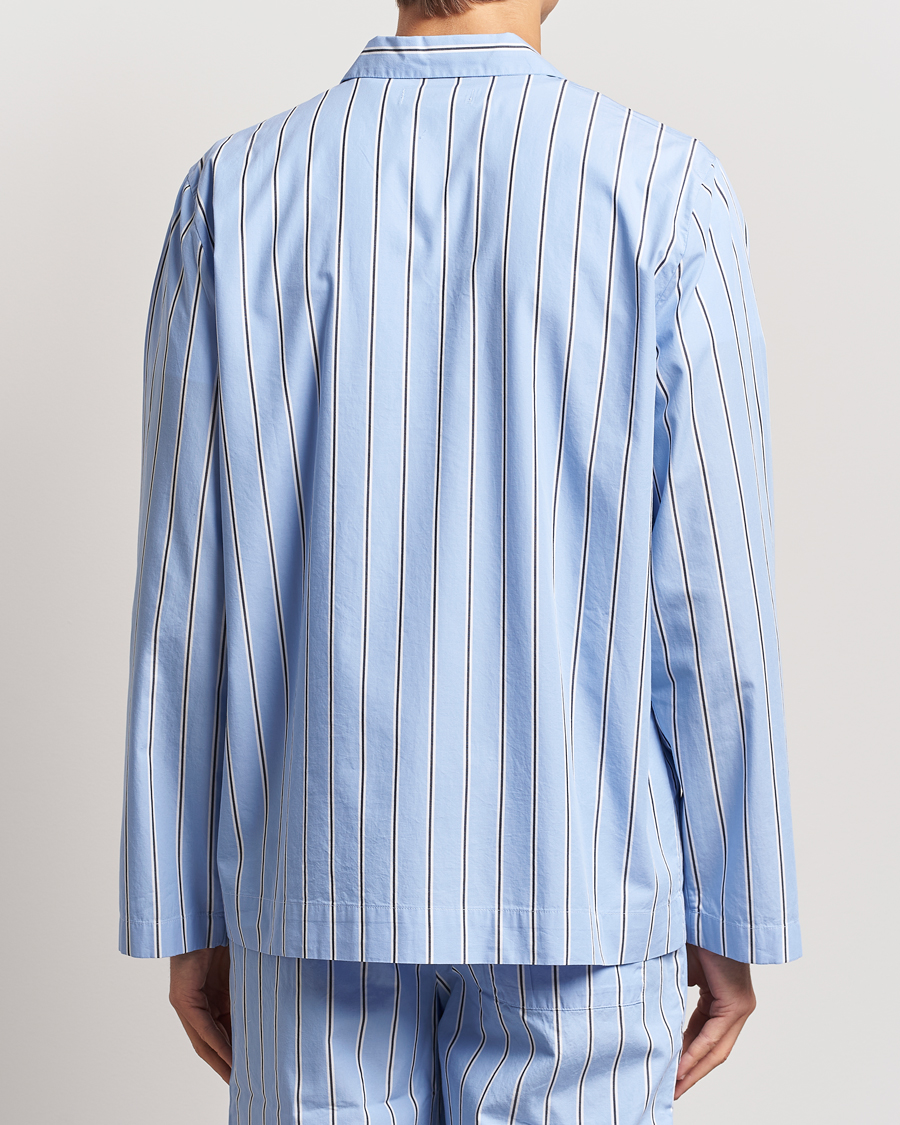 Mies | Yöpuvut ja kylpytakit | Tekla | Poplin Pyjama Shirt Basset Stripes