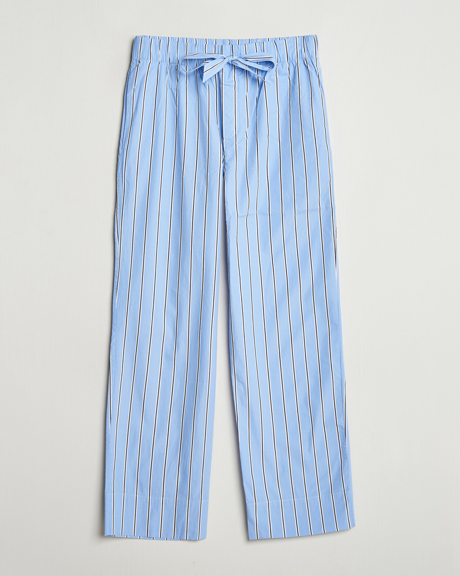 Mies | Yöpuvut ja kylpytakit | Tekla | Poplin Pyjama Pants Basset Stripes