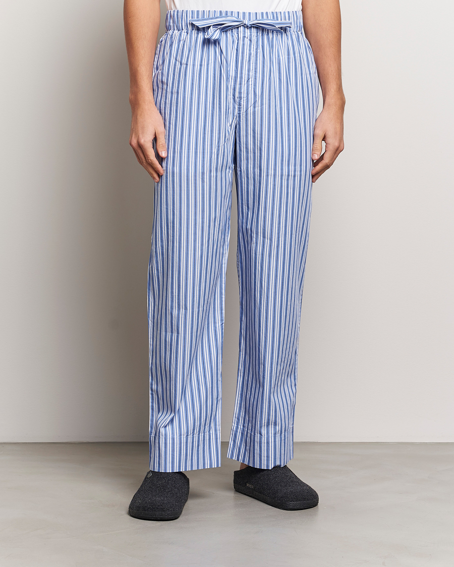 Mies | Yöpuvut ja kylpytakit | Tekla | Poplin Pyjama Pants Penny Stripes