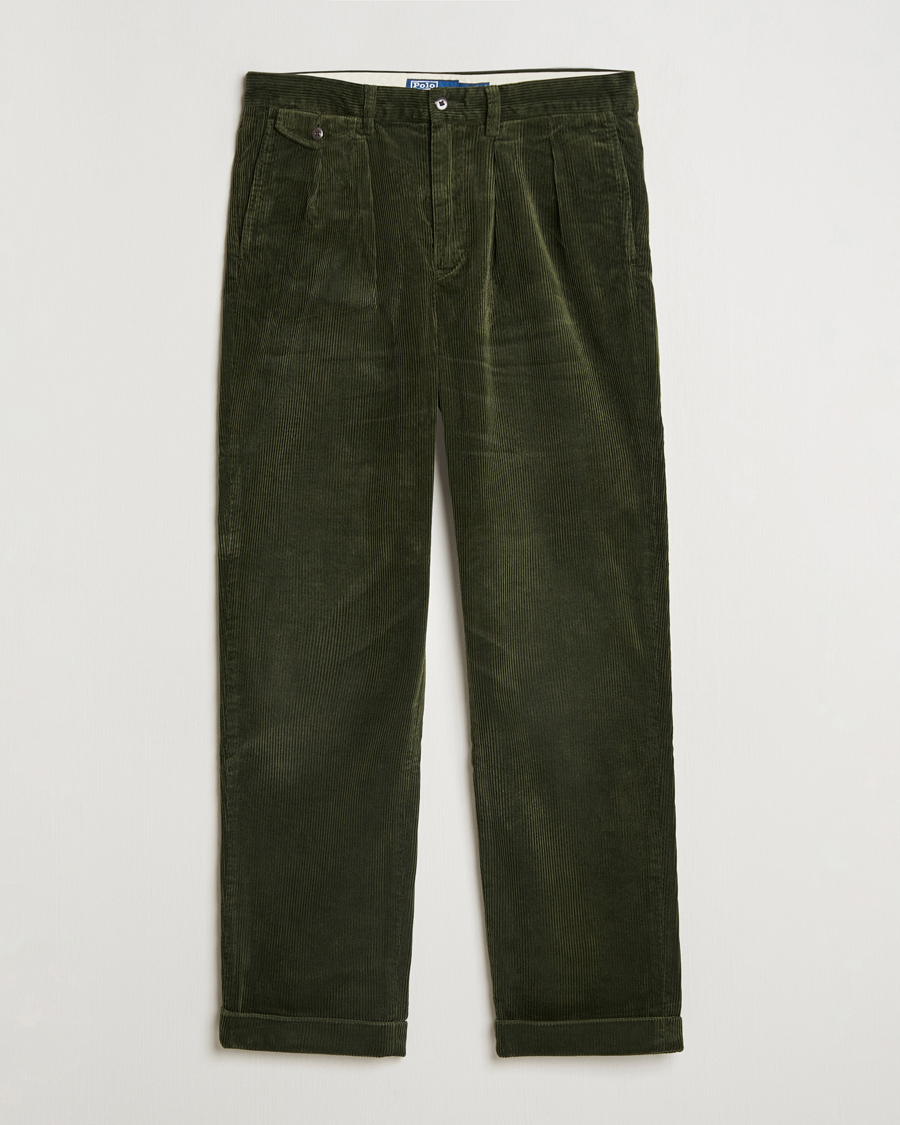 Mies | Housut | Polo Ralph Lauren | Whitman Pleated Pants Country Olive