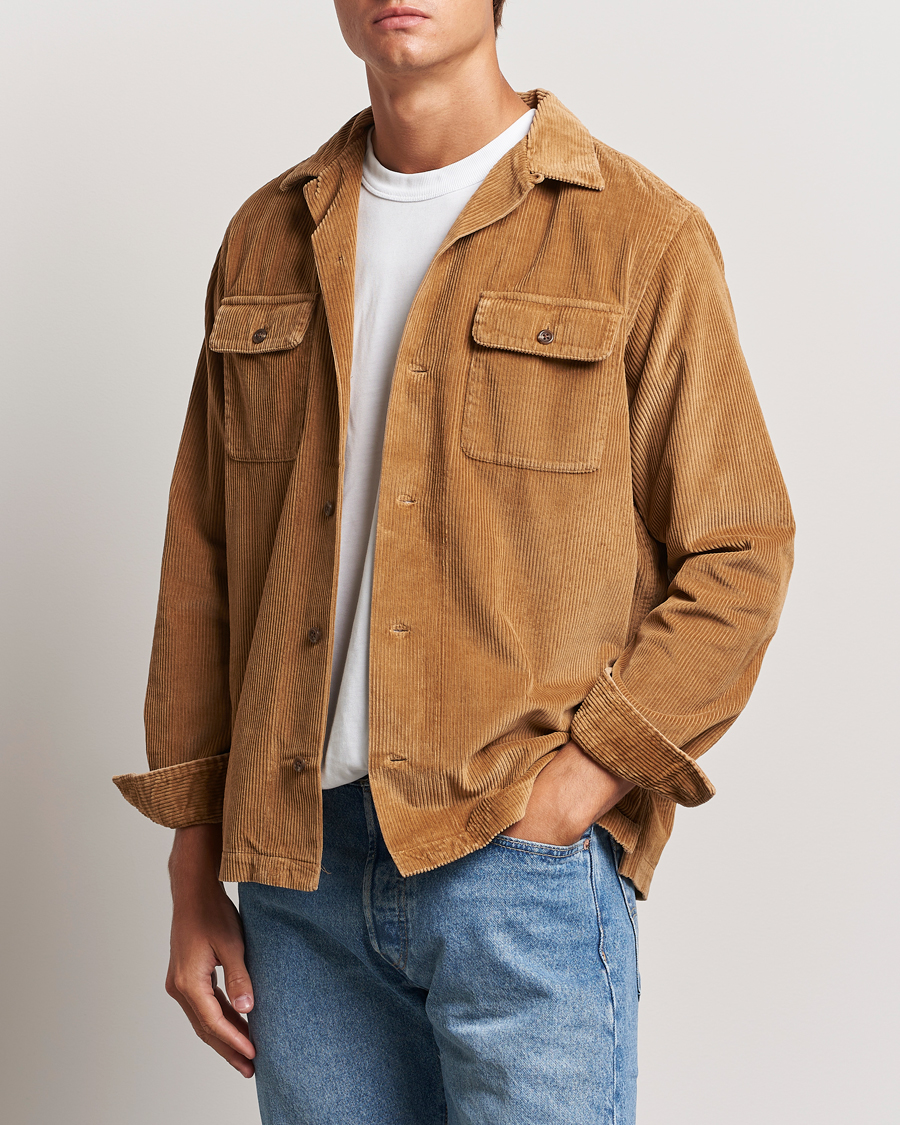 Mies | Kauluspaidat | Polo Ralph Lauren | Corduroy Western Shirt Rustic Tan