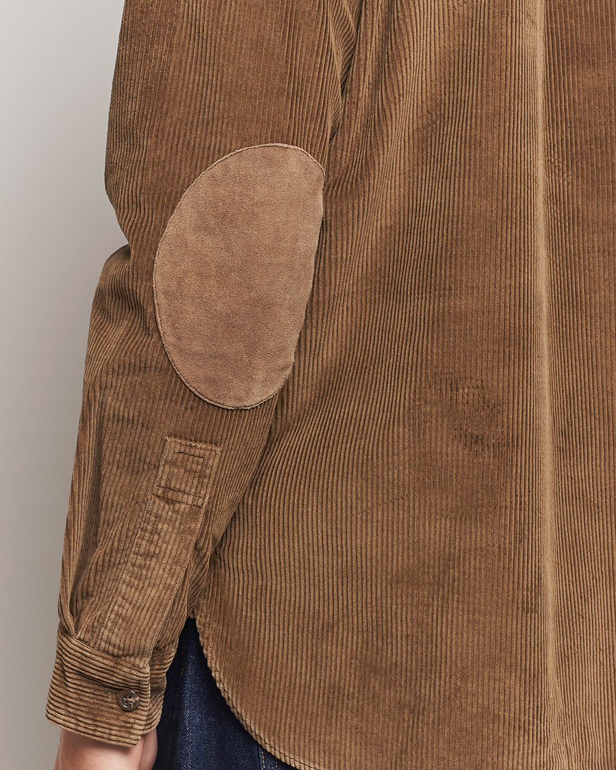 Mies | Kauluspaidat | Polo Ralph Lauren | Corduroy Patch Shirt York Brown