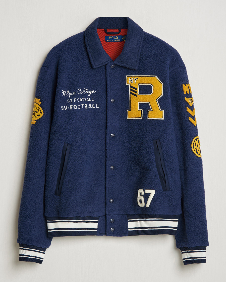 Mies | Takit | Polo Ralph Lauren | College Baseball Jacket Cruise Navy