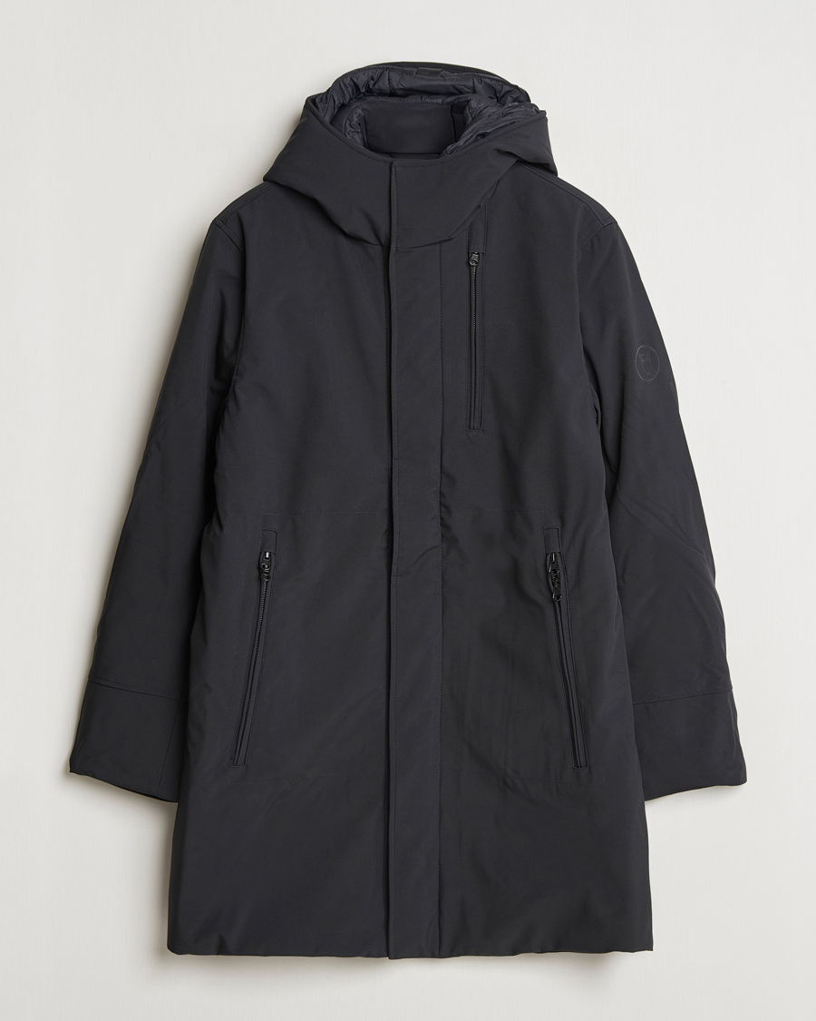 Mies | Takit | KnowledgeCotton Apparel | Climateshell Padded Jacket Black