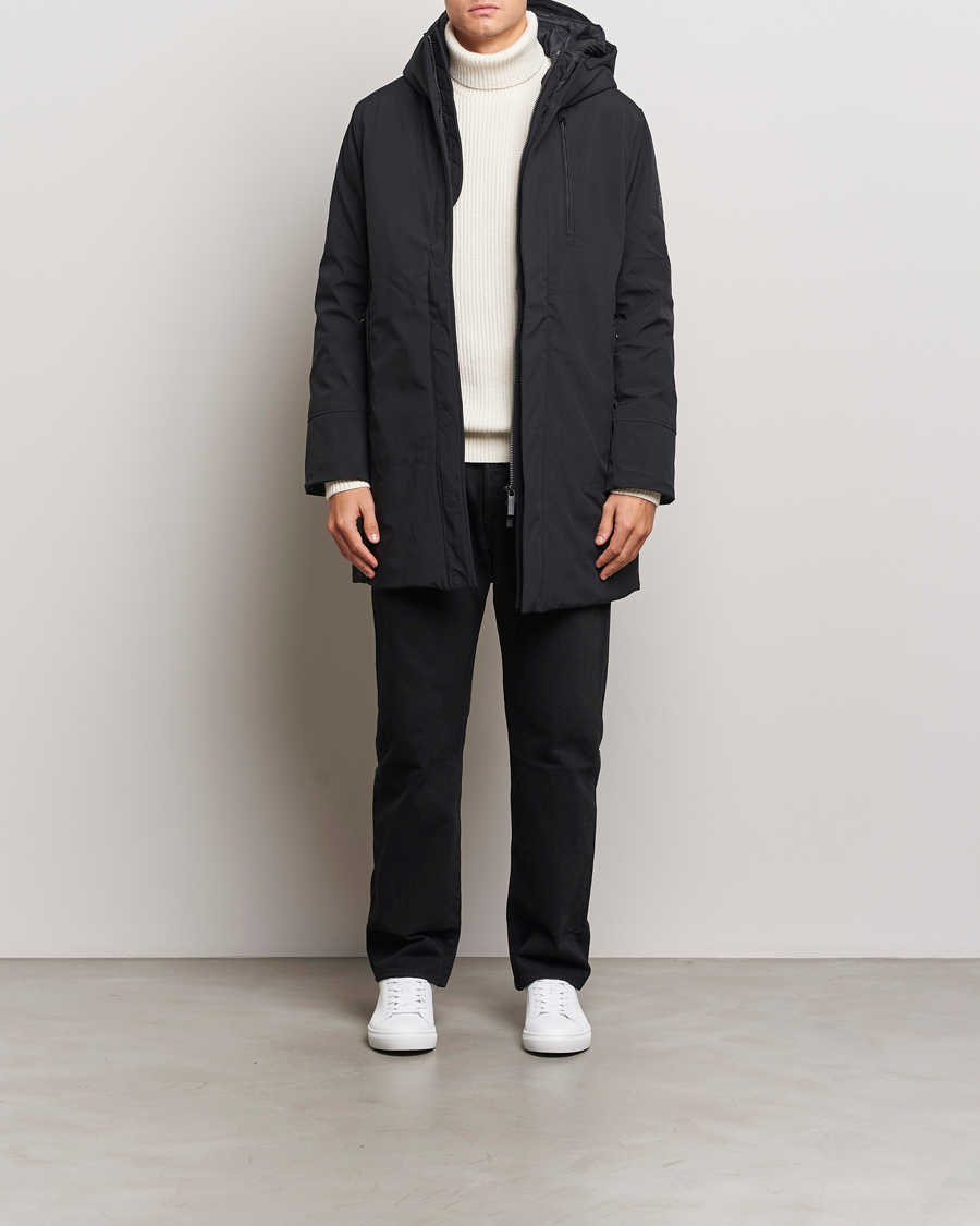 Mies | Takit | KnowledgeCotton Apparel | Climateshell Padded Jacket Black