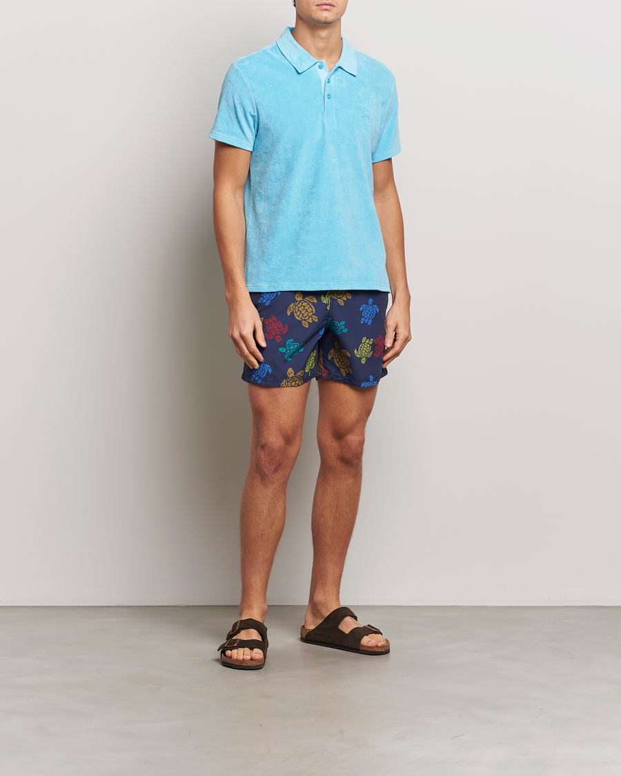 Mies | Uimahousut | Vilebrequin | Moorea Swim Shorts Bleu Marine