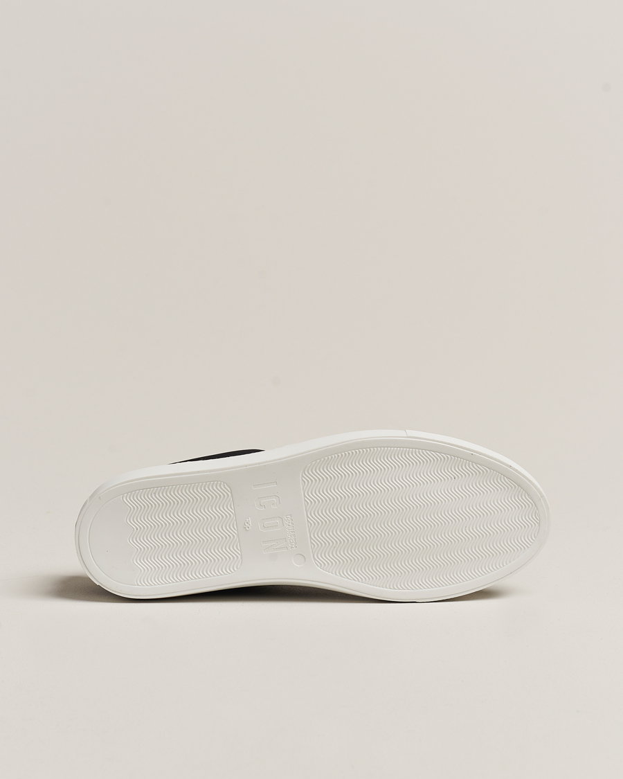 Mies | Dsquared2 Icon Leather Sneaker Black | Dsquared2 | Icon Leather Sneaker Black