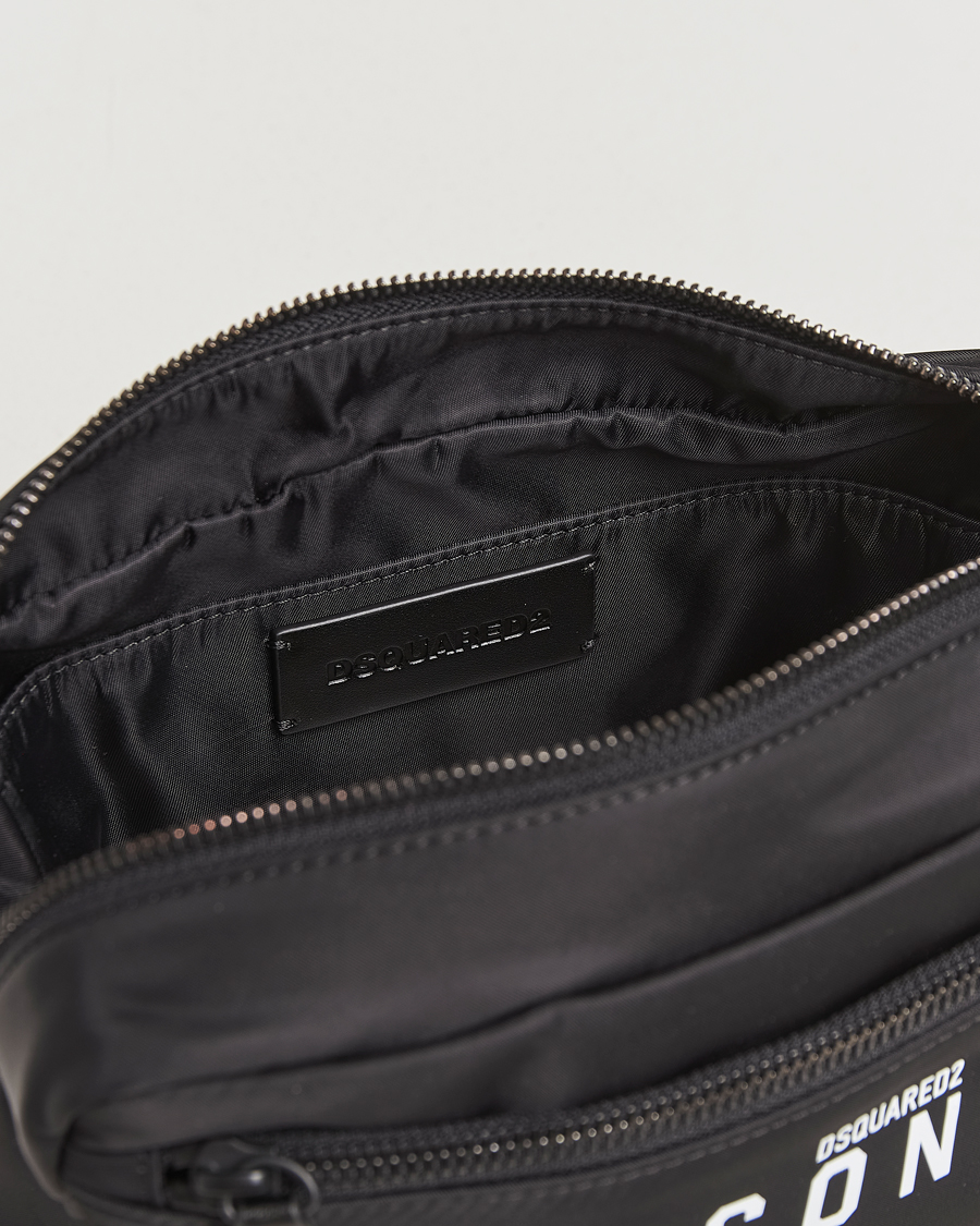 Mies | Dsquared2 Icon Washbag Black | Dsquared2 | Icon Washbag Black