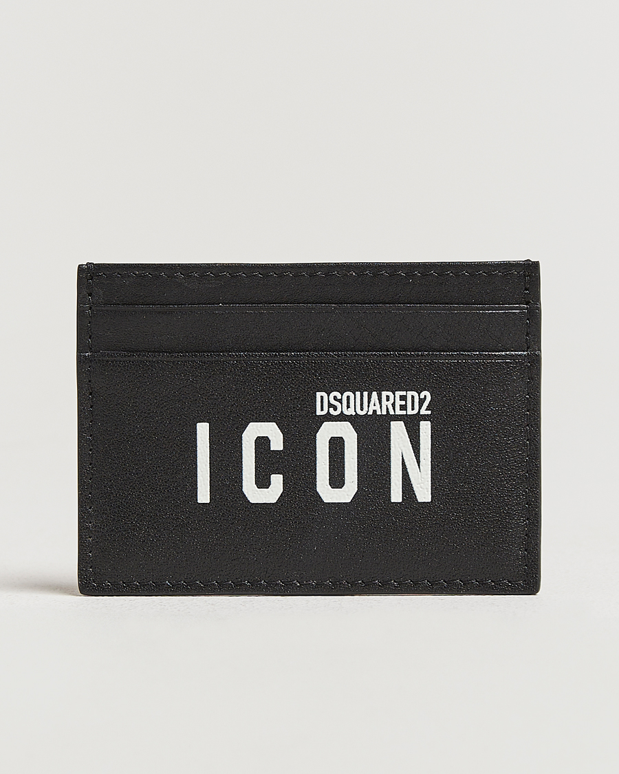 Mies | Dsquared2 Icon Card Holder Black | Dsquared2 | Icon Card Holder Black