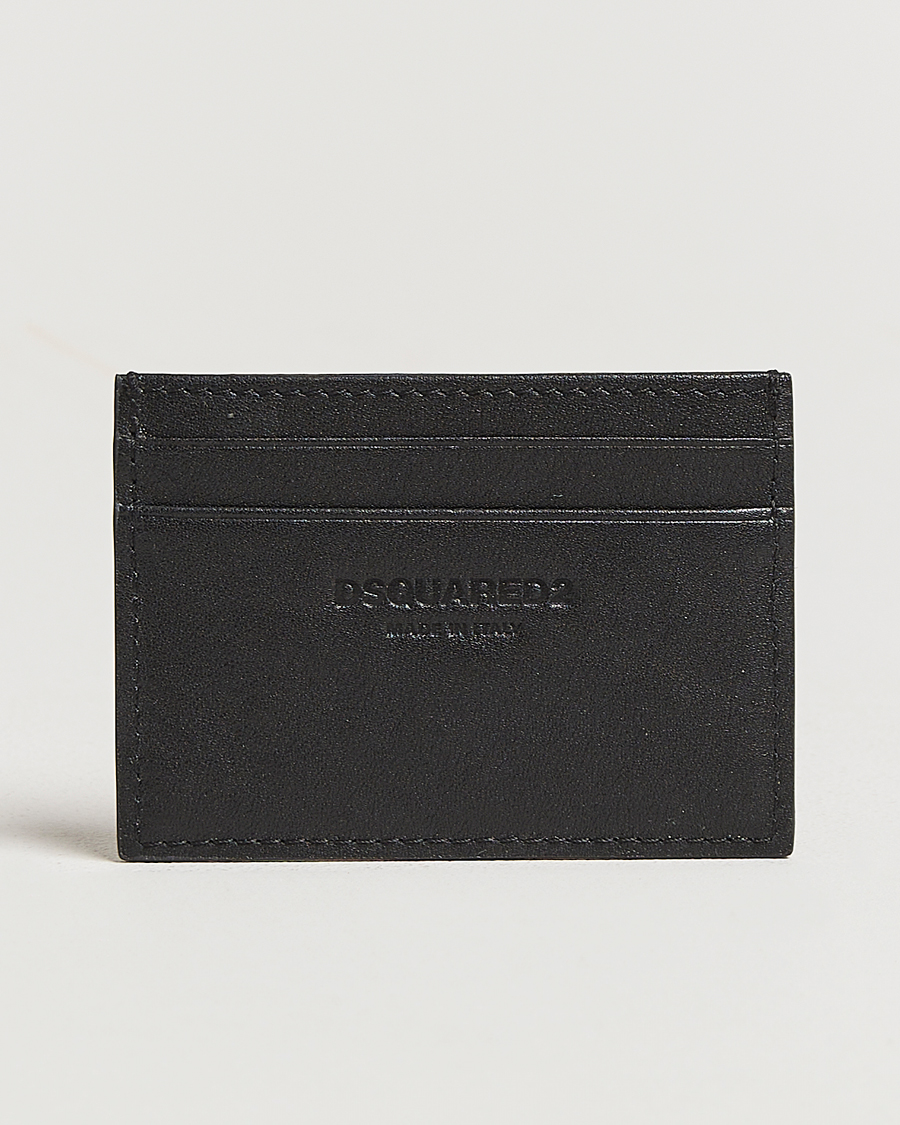 Mies | Dsquared2 Icon Card Holder Black | Dsquared2 | Icon Card Holder Black