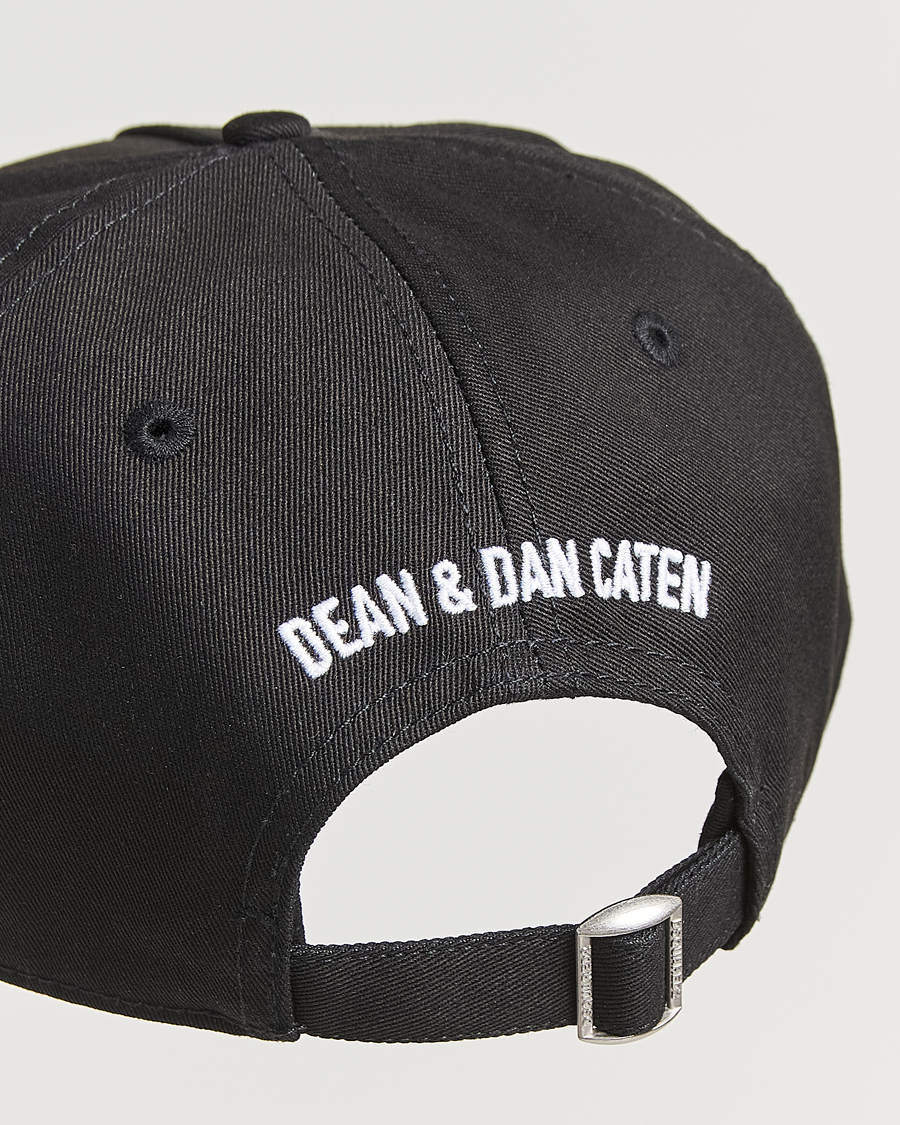 Mies | Dsquared2 Icon Evolution Baseball Cap Black/White | Dsquared2 | Icon Evolution Baseball Cap Black/White