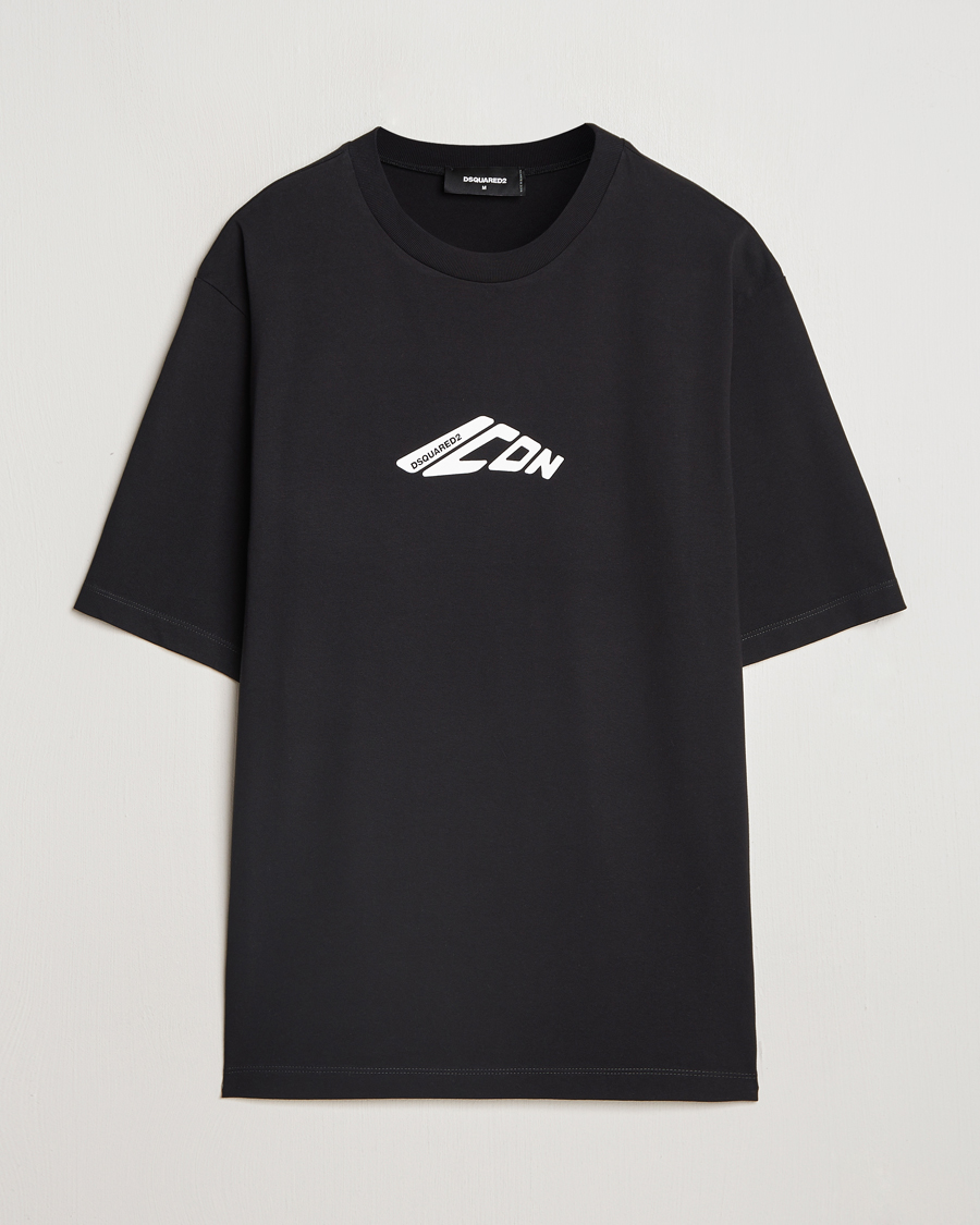Mies | T-paidat | Dsquared2 | Icon Evolution T-Shirt Black