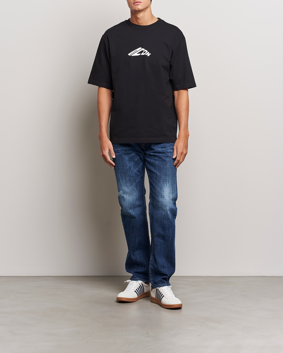 Mies | T-paidat | Dsquared2 | Icon Evolution T-Shirt Black