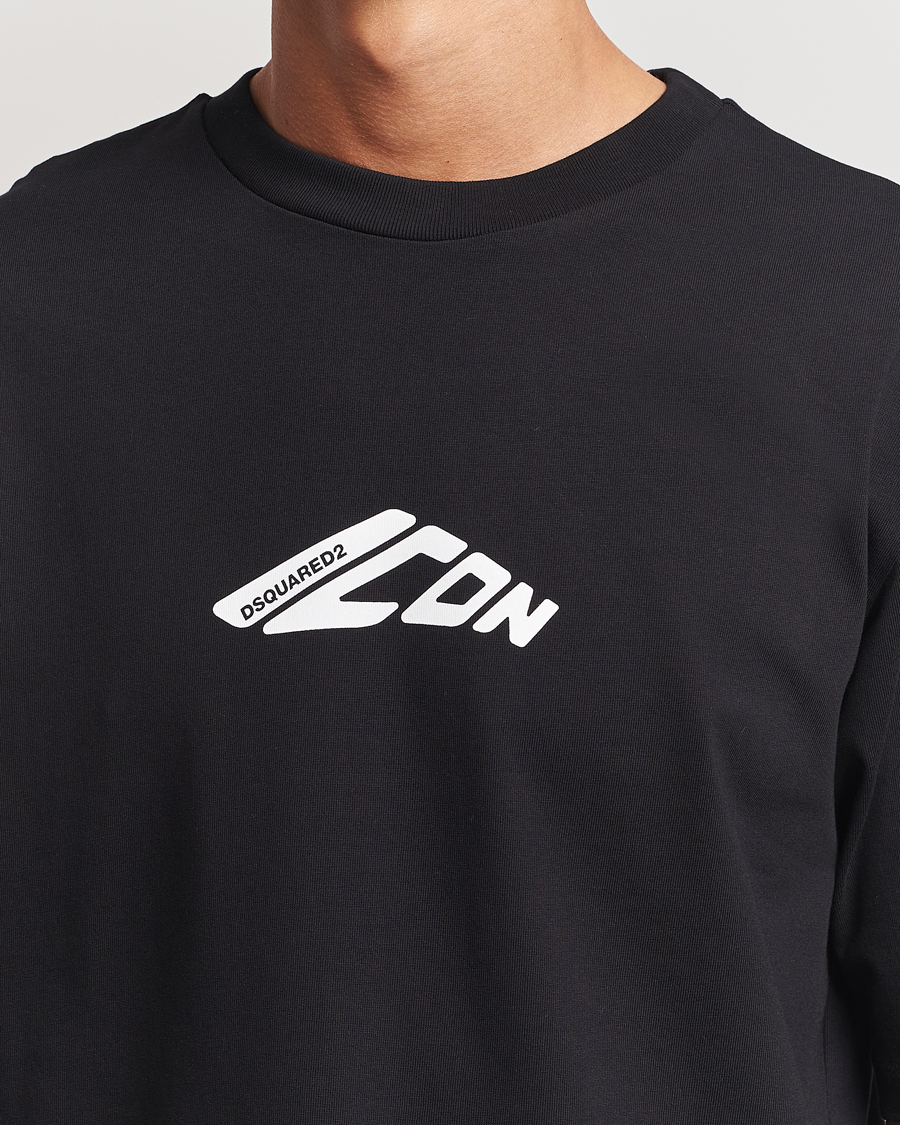 Mies | T-paidat | Dsquared2 | Icon Evolution T-Shirt Black