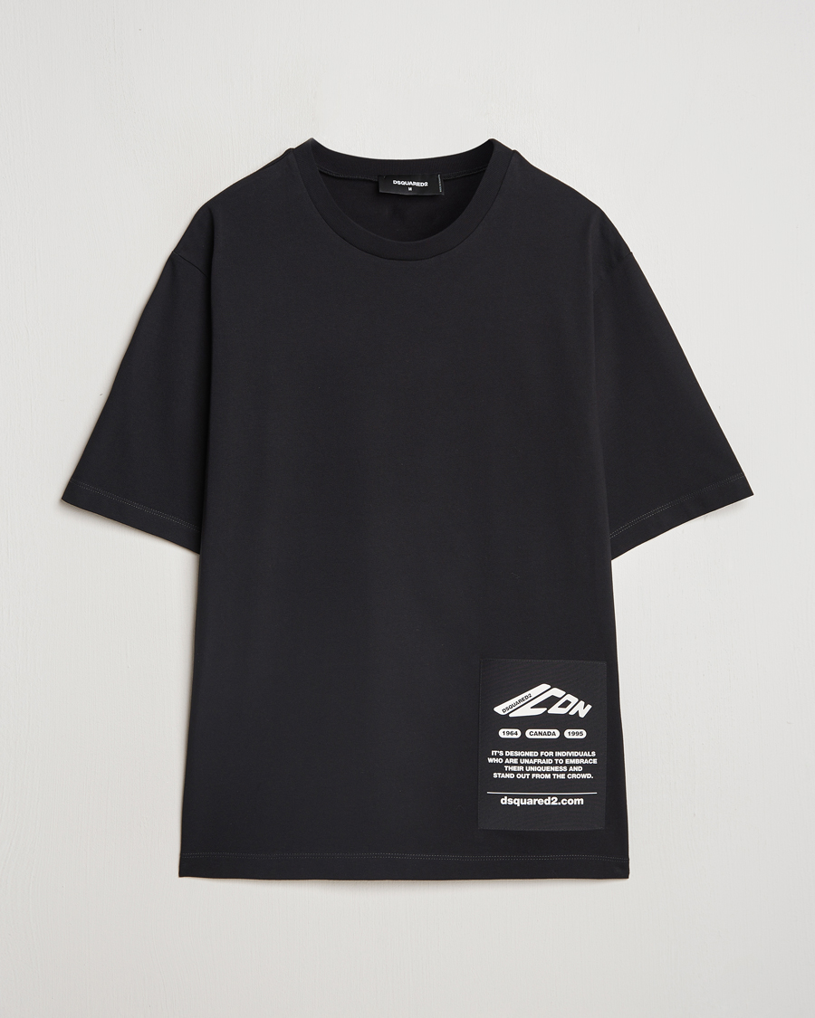 Mies | T-paidat | Dsquared2 | Icon Evolution T-Shirt Black