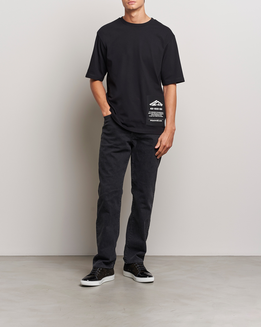 Mies | T-paidat | Dsquared2 | Icon Evolution T-Shirt Black