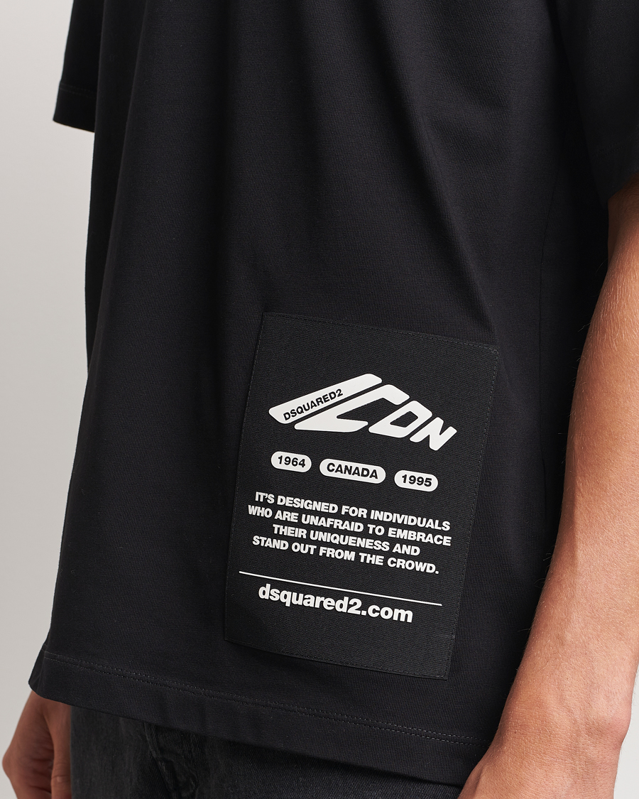 Mies | T-paidat | Dsquared2 | Icon Evolution T-Shirt Black