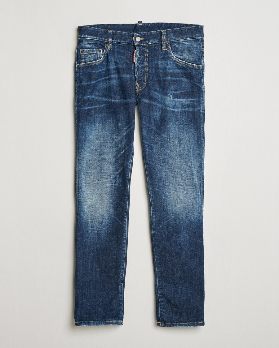 Mies | Farkut | Dsquared2 | Skater Jeans Medium Blue