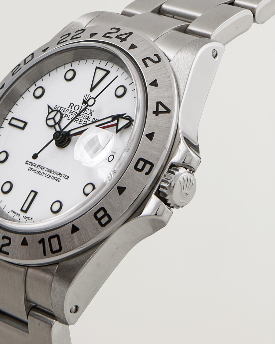 Mies | Rolex Pre-Owned Explorer 16570 Silver | Rolex Pre-Owned | Explorer 16570 Silver