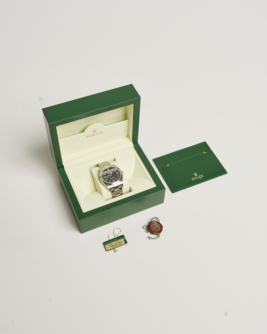 Mies | Rolex Pre-Owned Explorer 214270 Silver | Rolex Pre-Owned | Explorer 214270 Silver