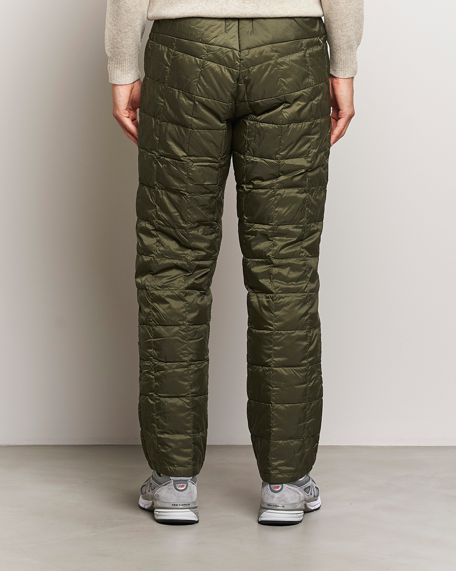 Mies | Housut | TAION | Regular Straight Down Pants Dark Olive