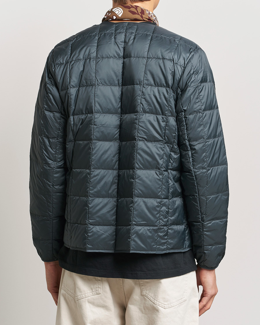 Mies | Takit | TAION | Crew Neck Button Down Jacket Charcoal