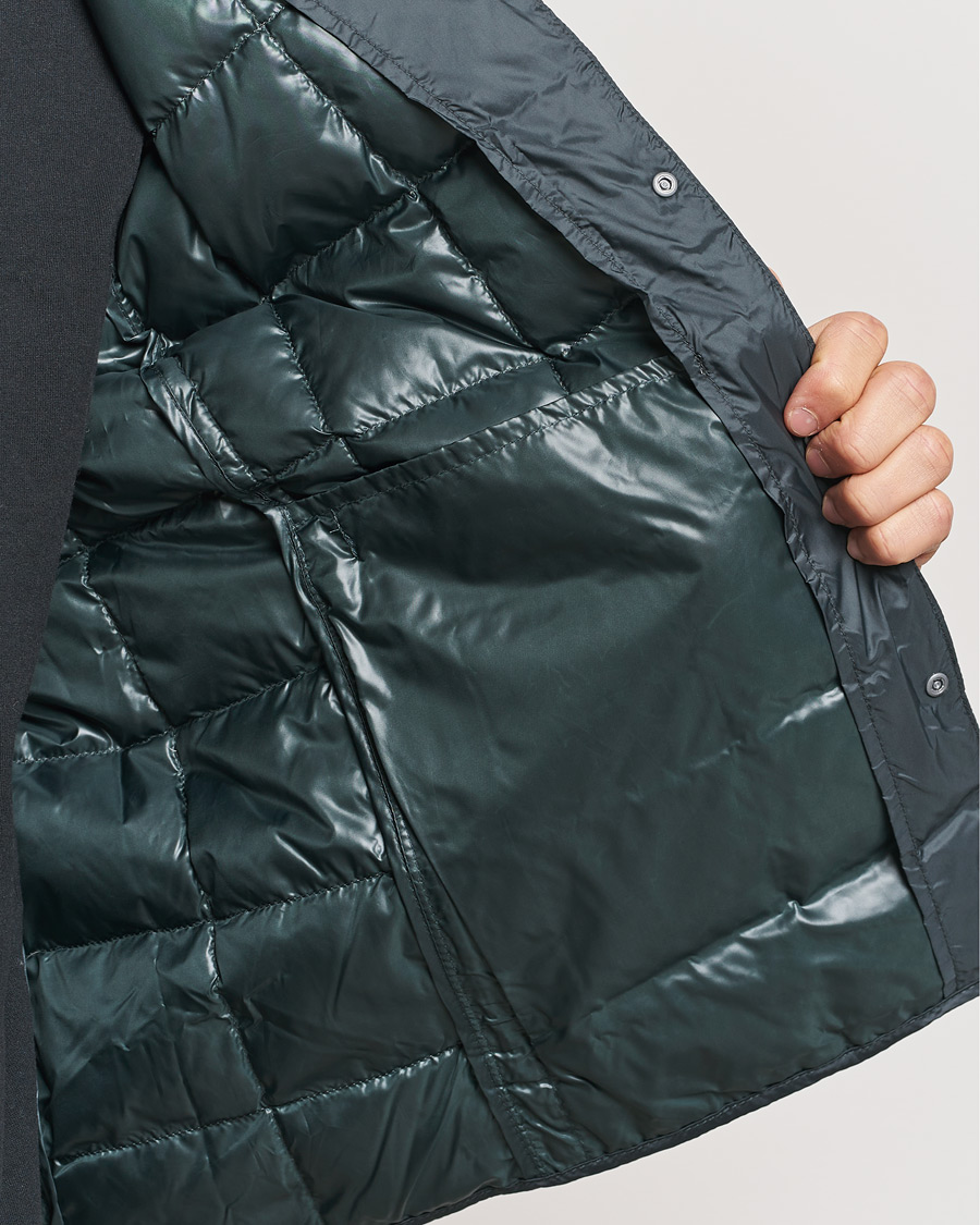 Mies | Takit | TAION | Crew Neck Button Down Jacket Charcoal