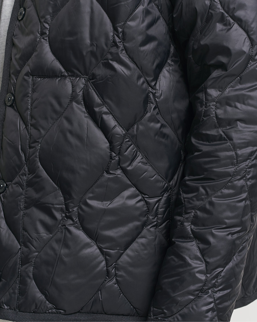 Mies | Takit | TAION | Military Crew Neck Down Jacket Black