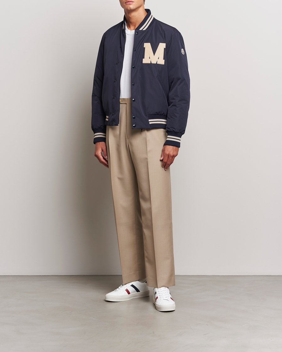 Mies | Takit | Moncler | Lateltin Varsity Jacket Navy