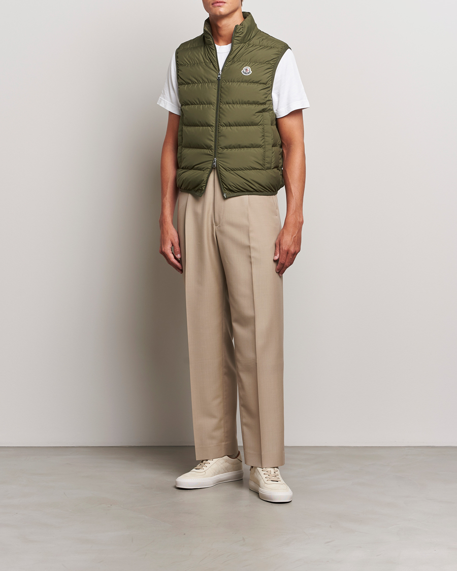 Mies | Takit | Moncler | Contrin Down Vest Military