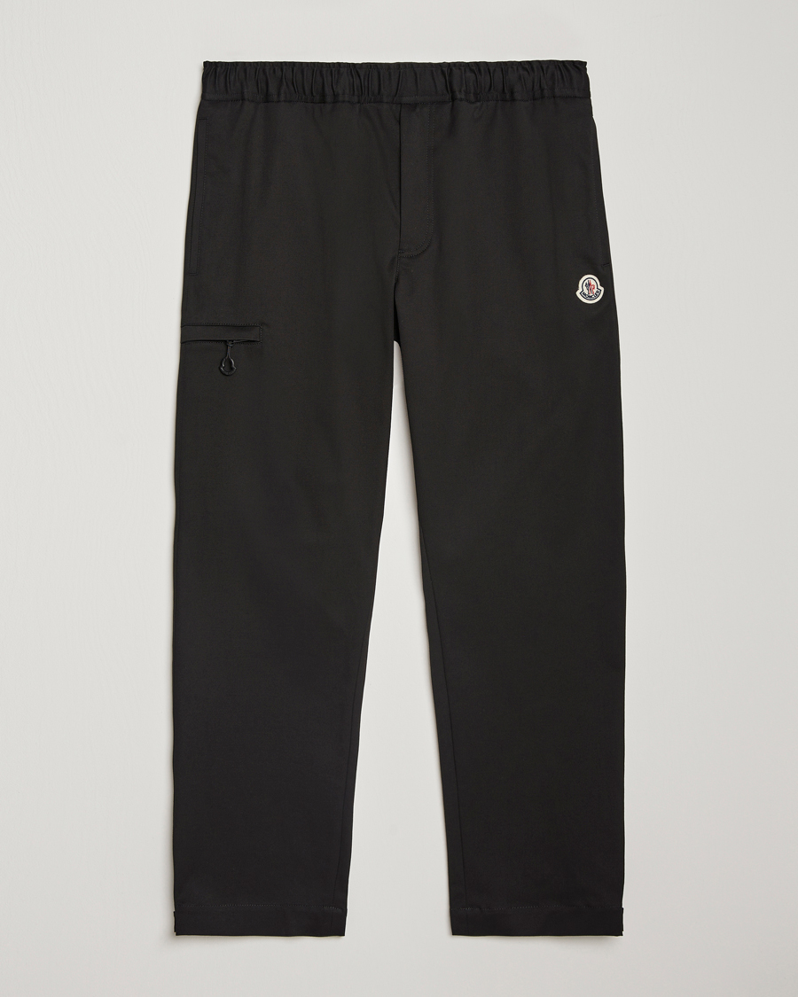Mies | Housut | Moncler | Technical Drawstring Pants Black